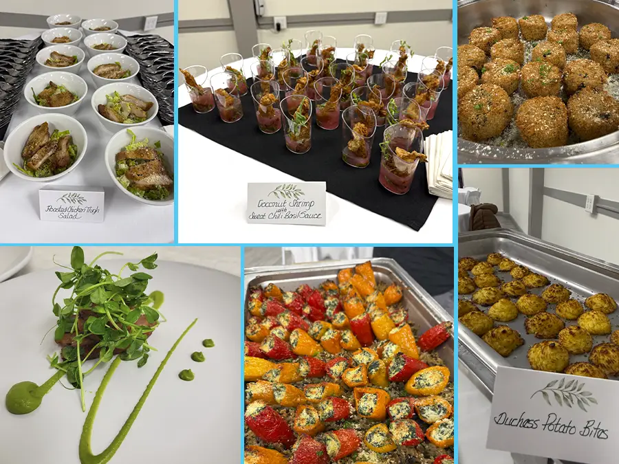 catering dishes prepared by CM Catering in Decatur IL